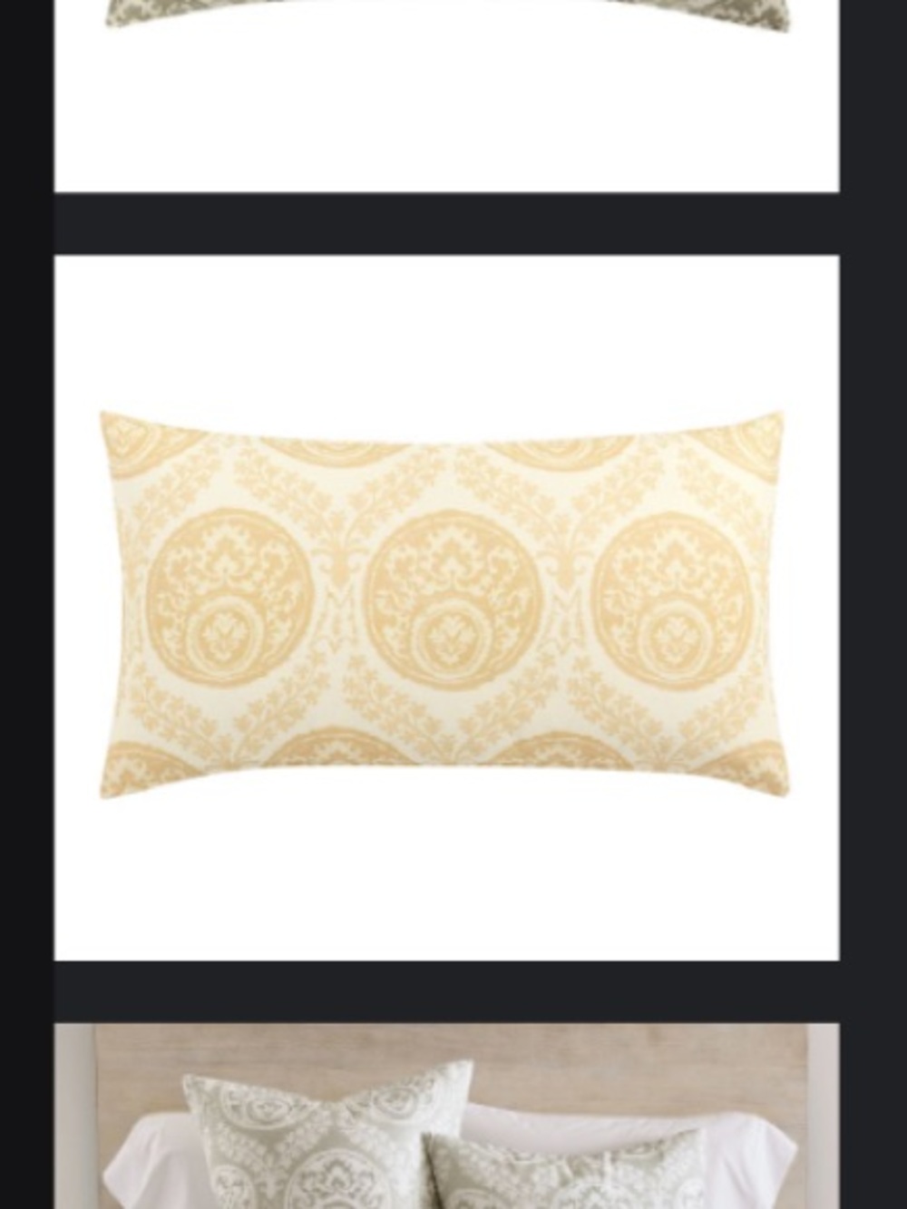 Pottery Barn Lena Medallion Sham, Straw Multi, King